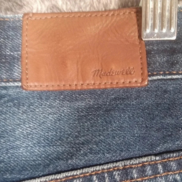 Madewell classic straight Jean distressed size 26 women - Picture 4 of 8
